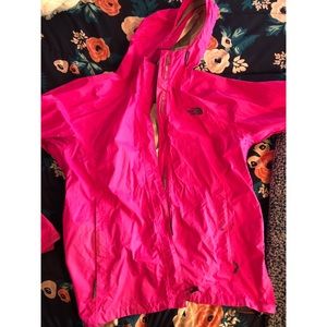 Hot Pink Northface Raincoat